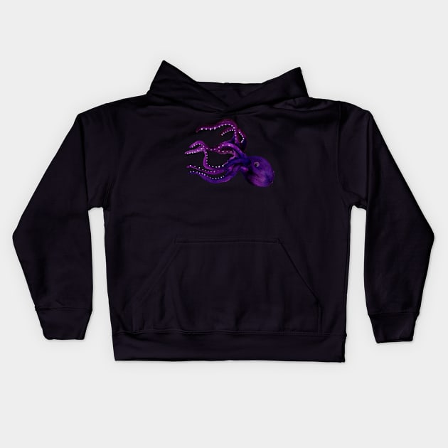 Octopus Kids Hoodie by MiNuRa